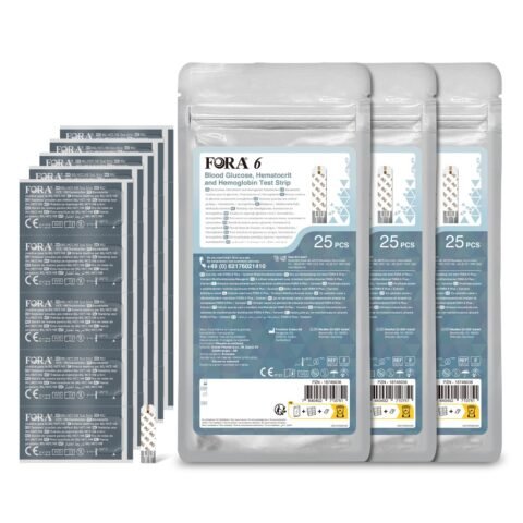3 IN 1 STRIPS- BLOOD GLUCOSE HEMATOCRIT